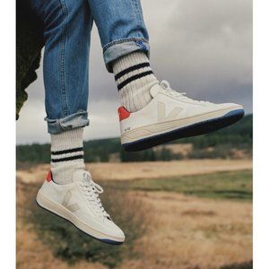 RARE Veja V-12 Bastille White Pekin Nautico 10 41